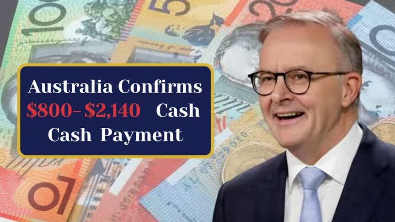 Australia Confirms $800–$2,140 Cash Payment