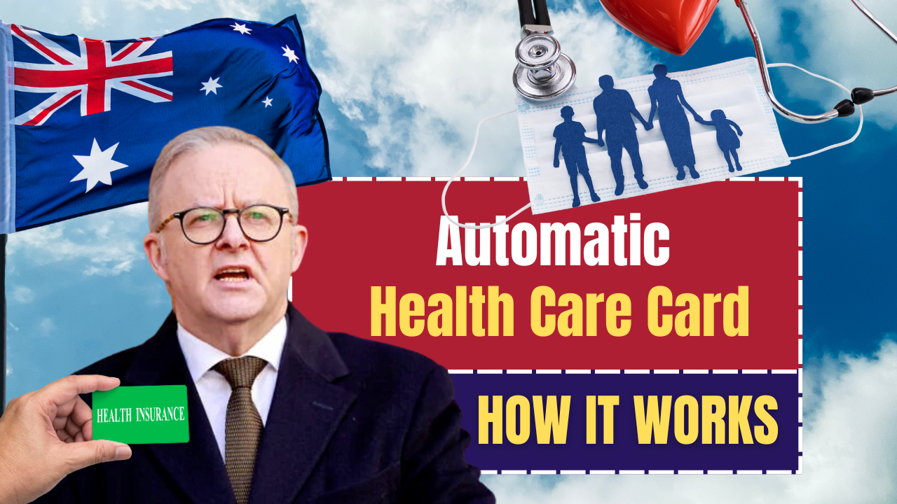 Automatic Health Care Card AUSTRALIA