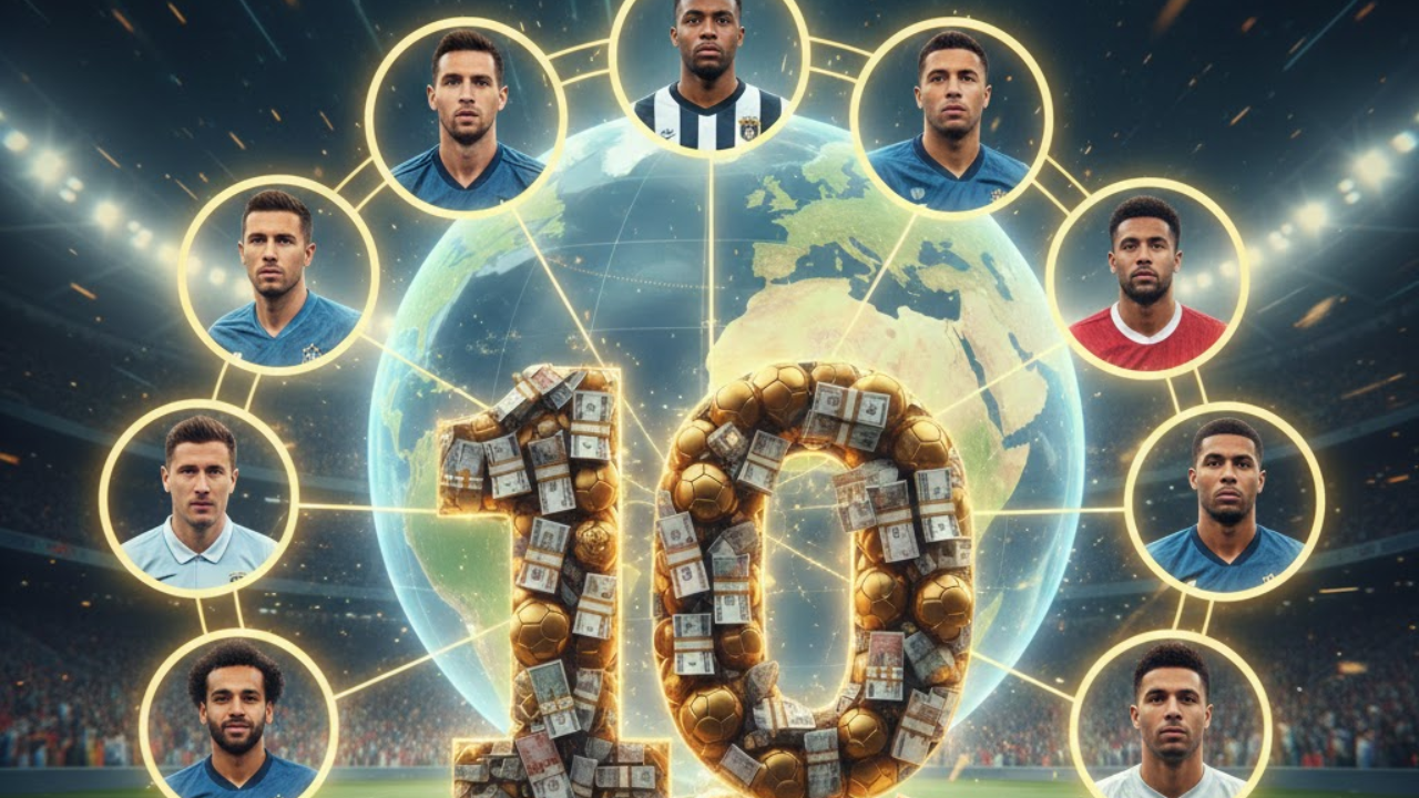 Top 10 Highest-Paid Footballers in the World 2025