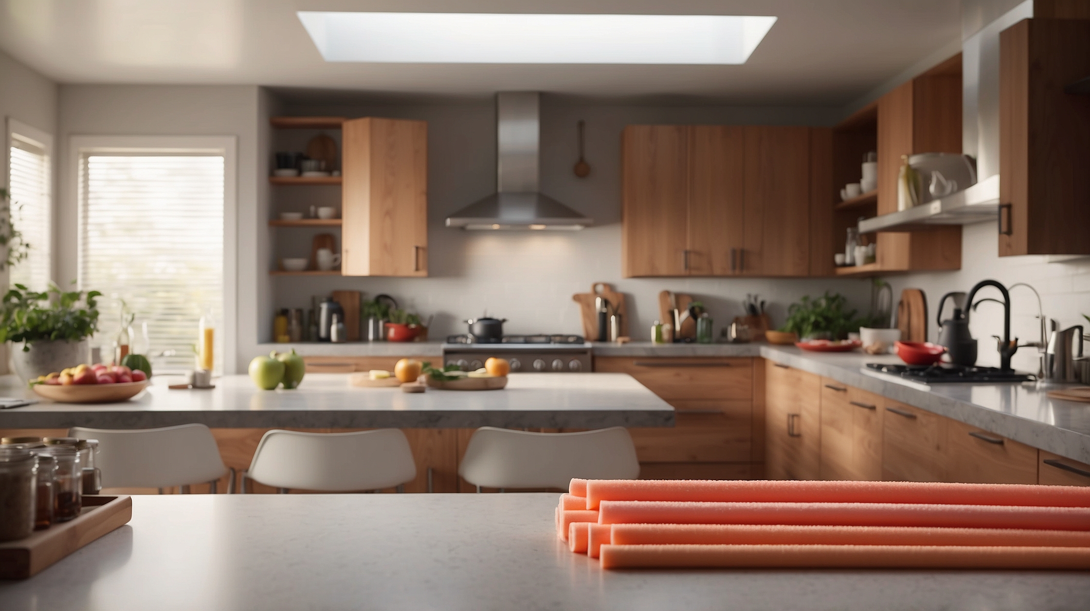 This One Pool Noodle Kitchen Trick Stops Messy Cabinets and Makes Cooking Easier