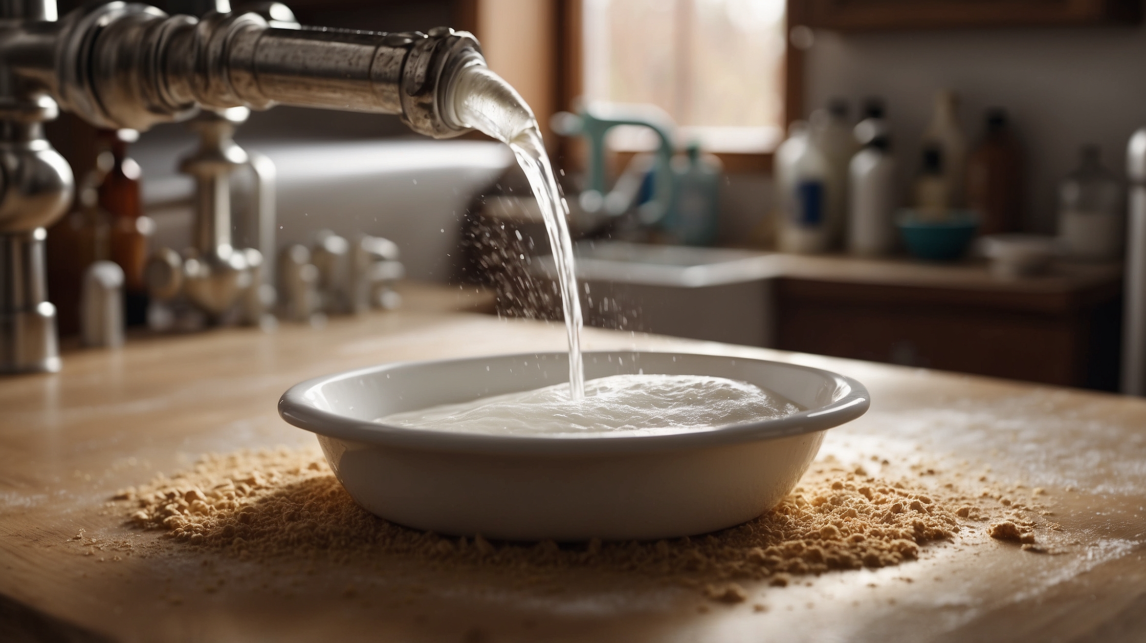 Baking Soda and Vinegar Cleared a Clogged Drain Overnight—Here’s Why the Plumber Found Nothing