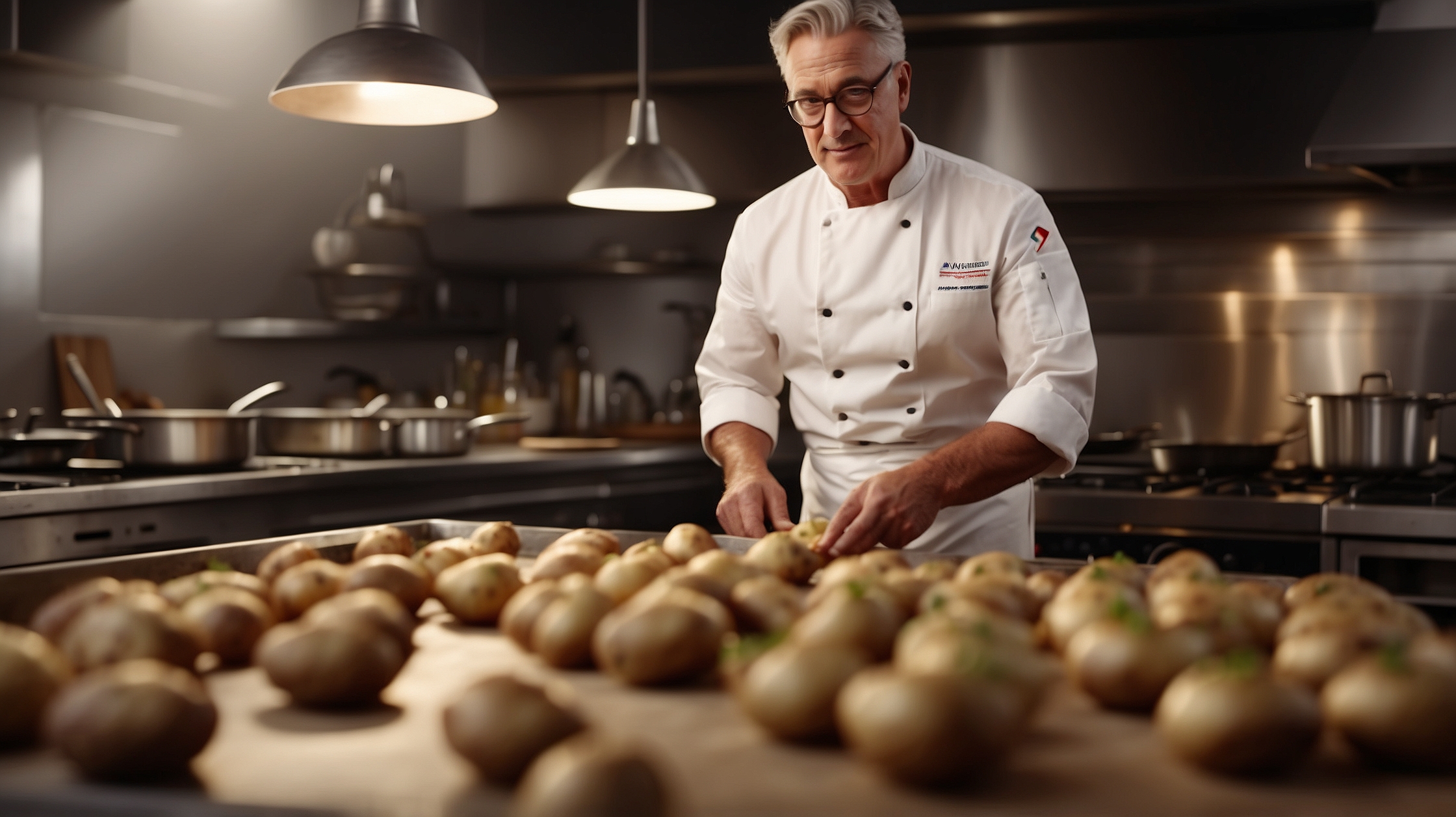 11-Star Chef Reveals the No-Boil Trick for Super Crispy Baked Potatoes—Faster Than You Think