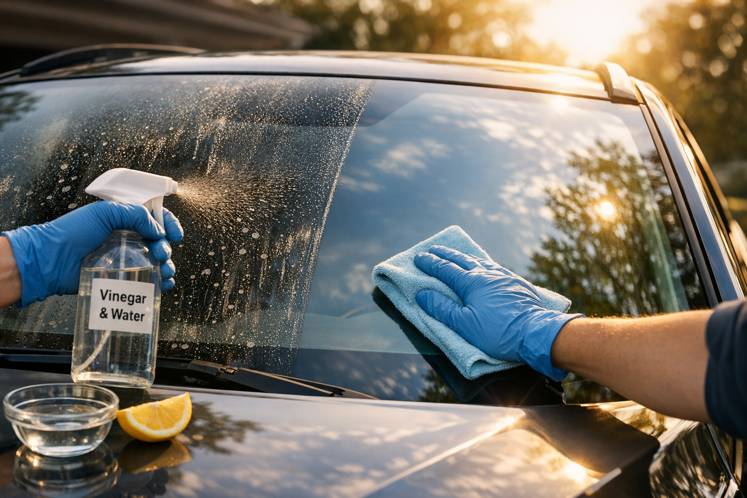 Vinegar on Your Car Windshield? Cleaning Experts Say It’s a Surprisingly Easy Fix for Streaks and Grime