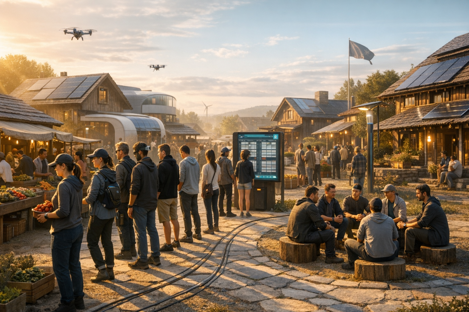 When 1,000 AI Agents Built a Village: The Strange New Society That Emerged